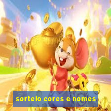 sorteio cores e nomes