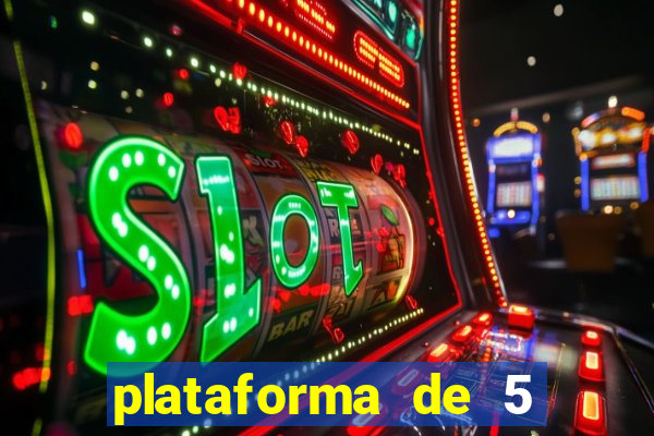 plataforma de 5 reais fortune tiger