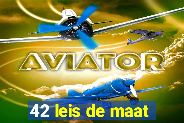 42 leis de maat