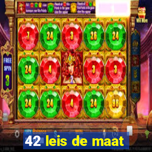 42 leis de maat