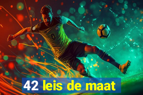 42 leis de maat