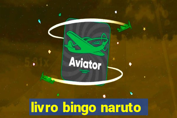 livro bingo naruto