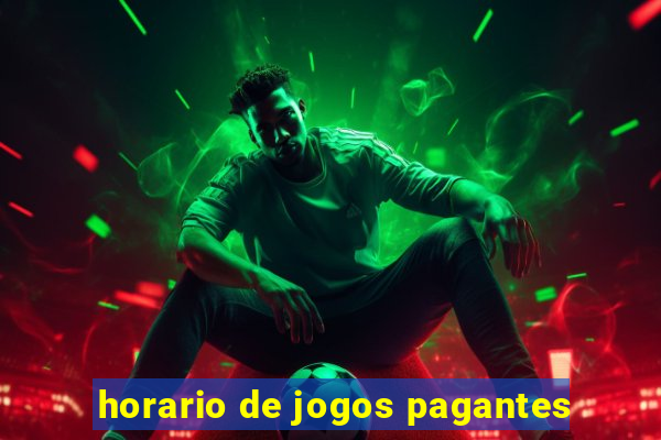 horario de jogos pagantes