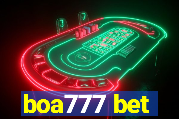 boa777 bet