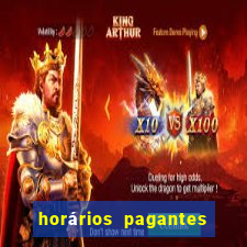 horários pagantes pg soft