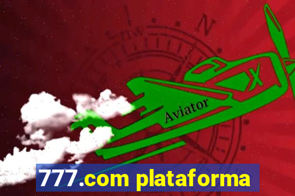 777.com plataforma