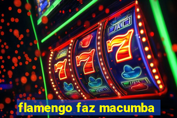 flamengo faz macumba