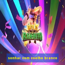 sonhar com coelho branco