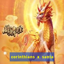 corinthians x santa cruz ao vivo hd