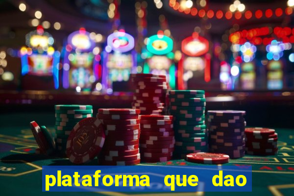 plataforma que dao bonus no cadastro