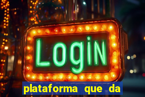 plataforma que da 30 reais para jogar