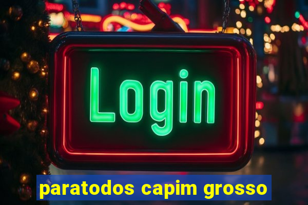 paratodos capim grosso