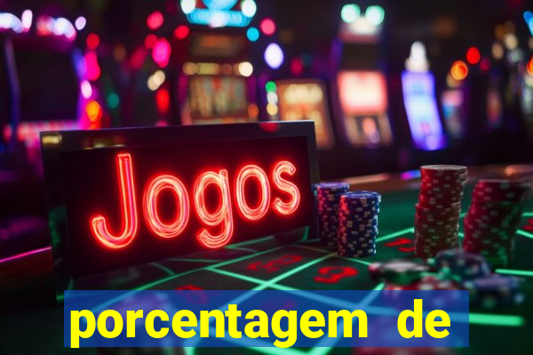 porcentagem de jogos pagantes slots