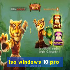 iso windows 10 pro