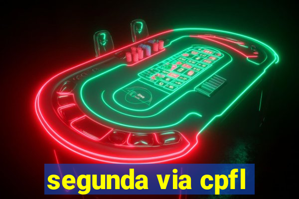 segunda via cpfl