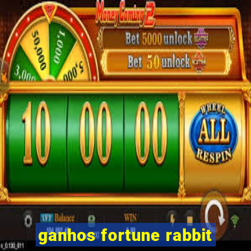 ganhos fortune rabbit