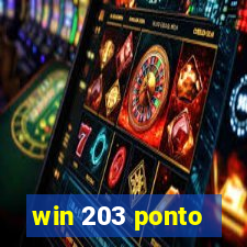 win 203 ponto