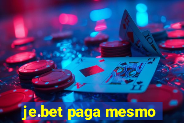 je.bet paga mesmo