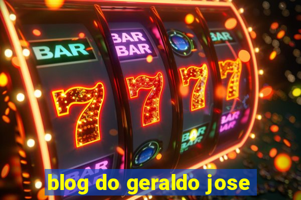 blog do geraldo jose