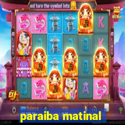 paraiba matinal