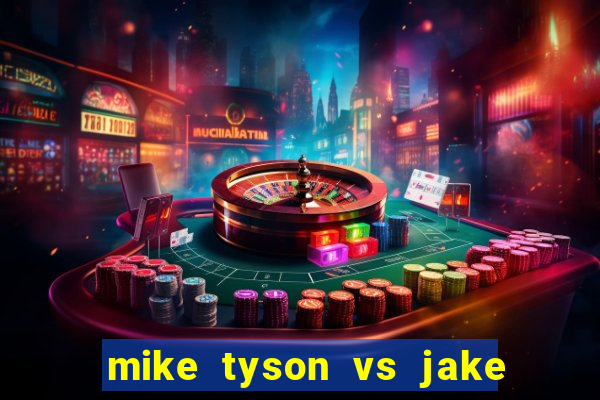 mike tyson vs jake paul assistir online