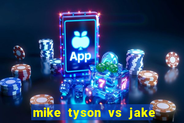 mike tyson vs jake paul assistir online