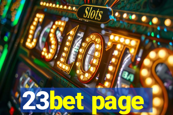 23bet page