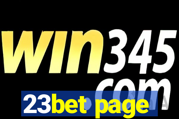 23bet page