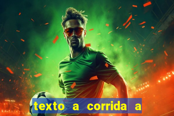 texto a corrida a lagarta lili