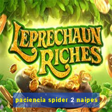 paciencia spider 2 naipes