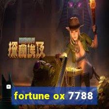 fortune ox 7788