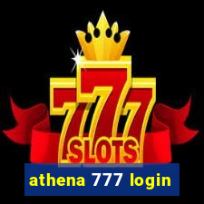 athena 777 login