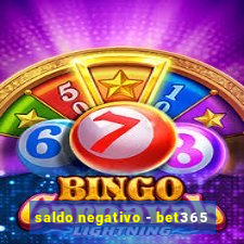 saldo negativo - bet365