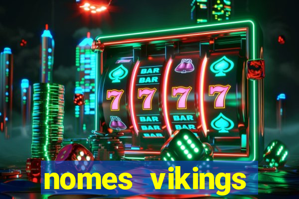 nomes vikings masculinos e significados