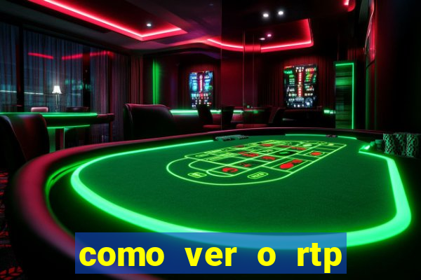 como ver o rtp dos slots