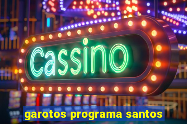 garotos programa santos