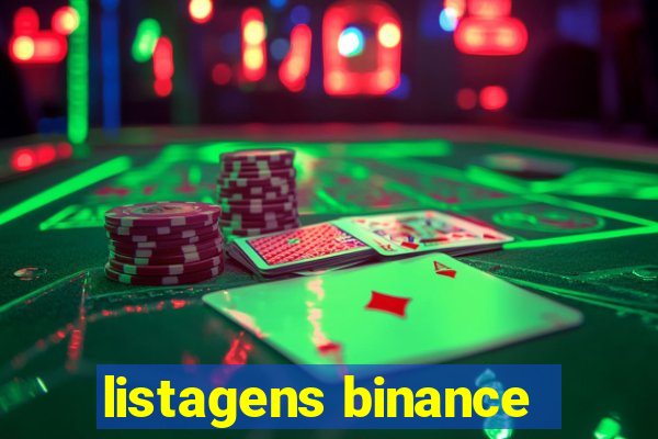 listagens binance