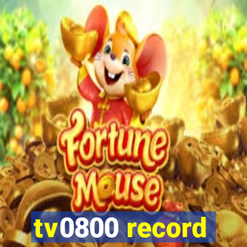 tv0800 record