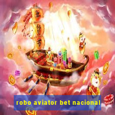 robo aviator bet nacional