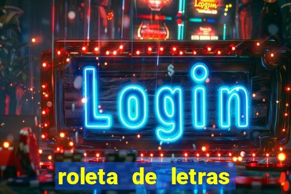 roleta de letras stop online