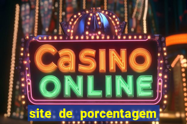 site de porcentagem slots pg