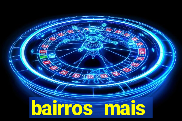 bairros mais perigosos de bh