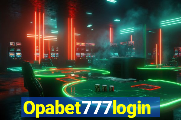 Opabet777login