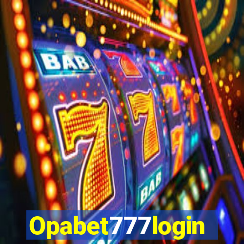 Opabet777login