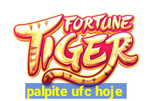 palpite ufc hoje