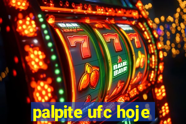 palpite ufc hoje