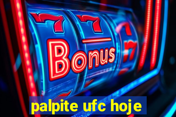 palpite ufc hoje