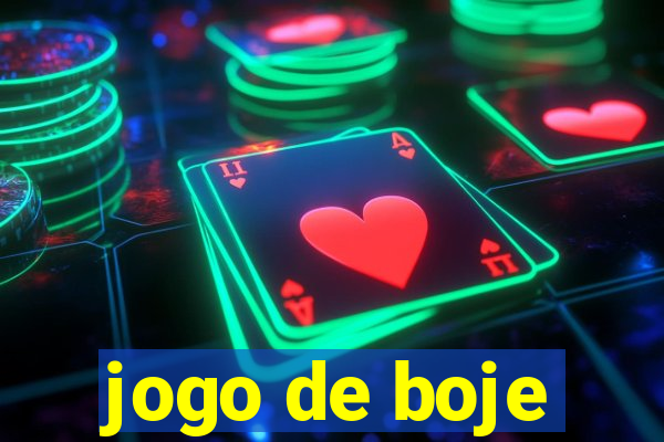 jogo de boje