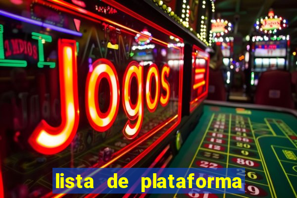 lista de plataforma de jogos