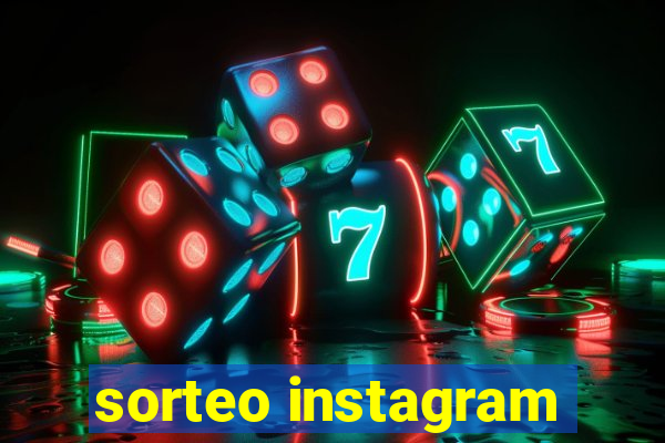 sorteo instagram